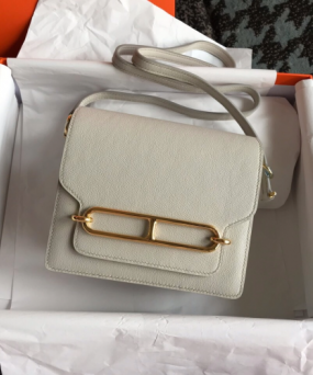 에르메스 룰리스18 나타 화이트 금장 에버컬러